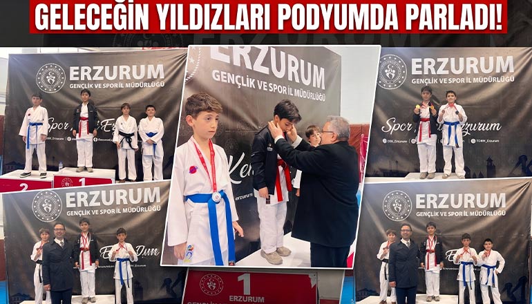 TATAMİDE MADALYA YAĞMURU