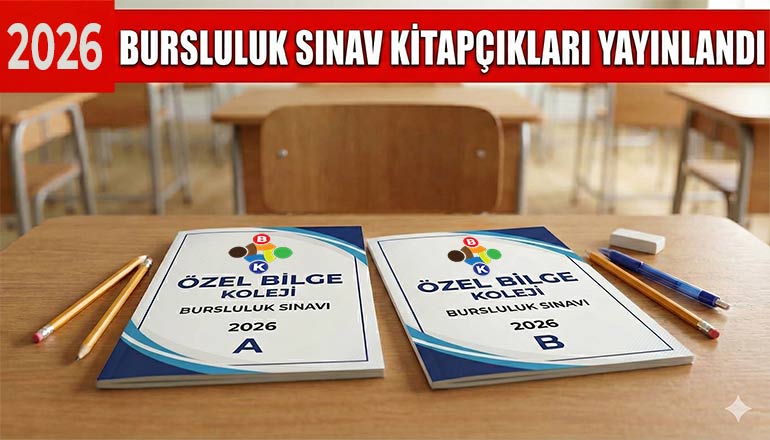 BURSLULUK SINAV KİTAPÇIK & CEVAP ANAHTARI