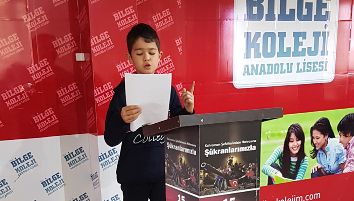 AZİM MERT BAZ ÖĞRENCİMİZİN ATATÜRK'TEN SON MEKTUP ADLI ŞİİRİ 