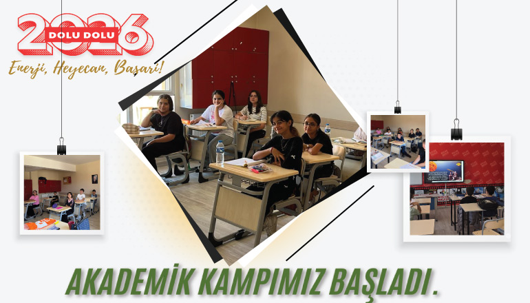 AKADEMİK KAMPIMIZ BAŞLADI