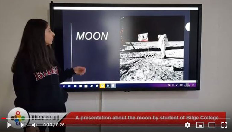A PRESENTATİON ABOUT THE MOON